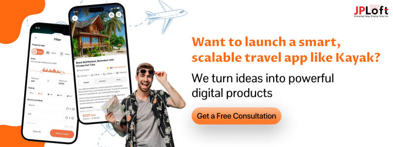 Want to launch a smart, scalable travel app like Kayak